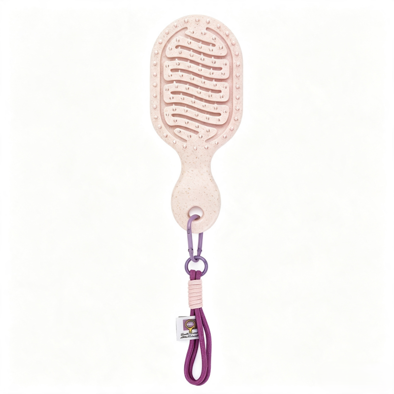 Wheat Straw Mini Lanyard Brush
