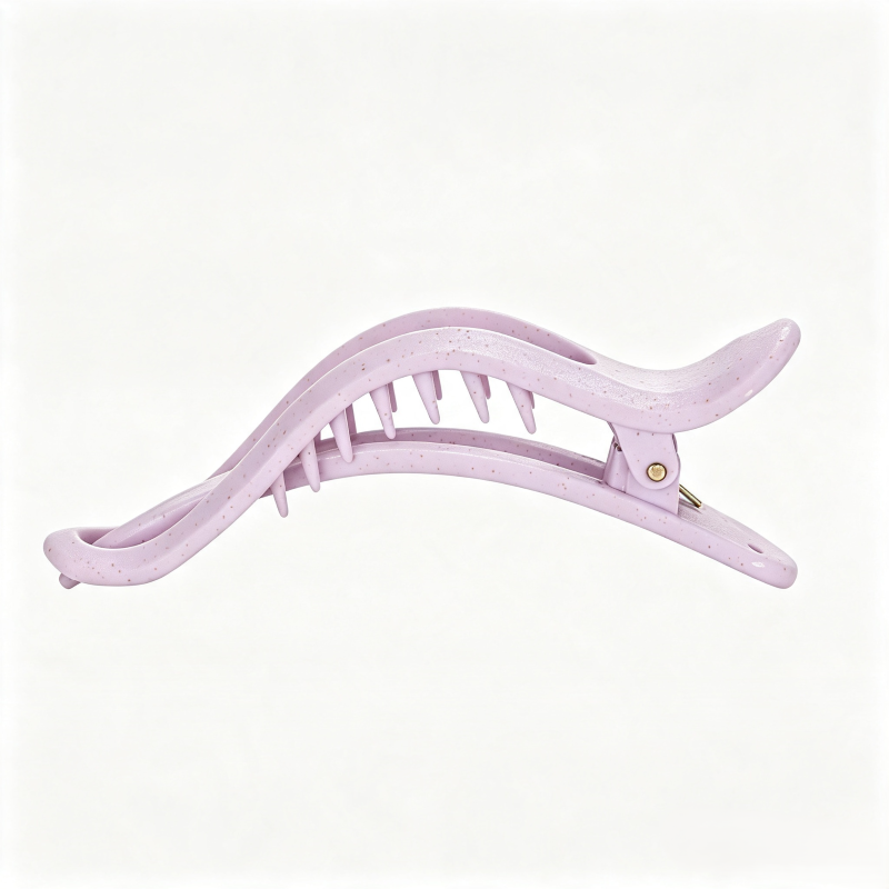 Wheat Straw Fishbone Claw Clip